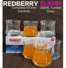 Redberry 300ml Tambler / Juice Tumblers/ Water Glasses 6pcs